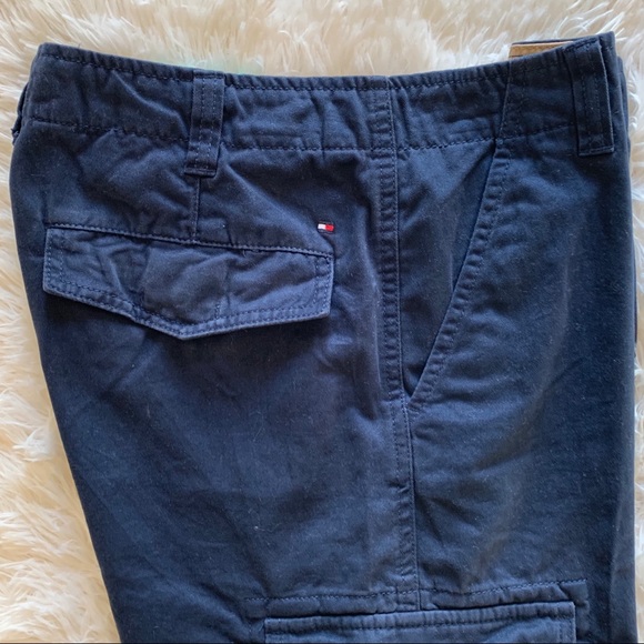 New Tommy Hilfiger Shorts Bermuda Color Navy Kid’s Size 16 #back to school - Picture 5 of 11